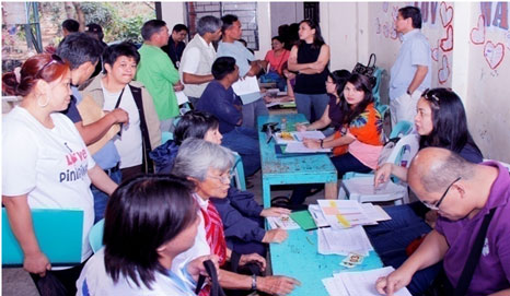 Residents of Pinesville Subdivision Phases II and III took part in the on-site consultation organized by the HGC Asset Management Department in preparation for the awarding ceremonies. hgc